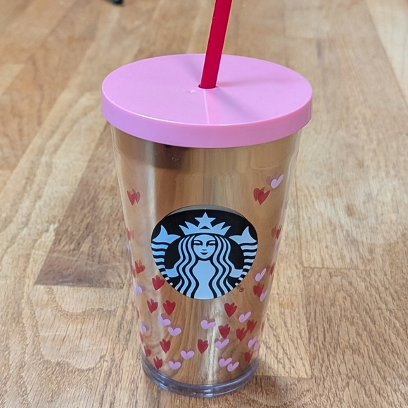 Starbucks Other - ✨Starbucks Pink Hearts Tumbler – Love Potion for Your Coffee✨